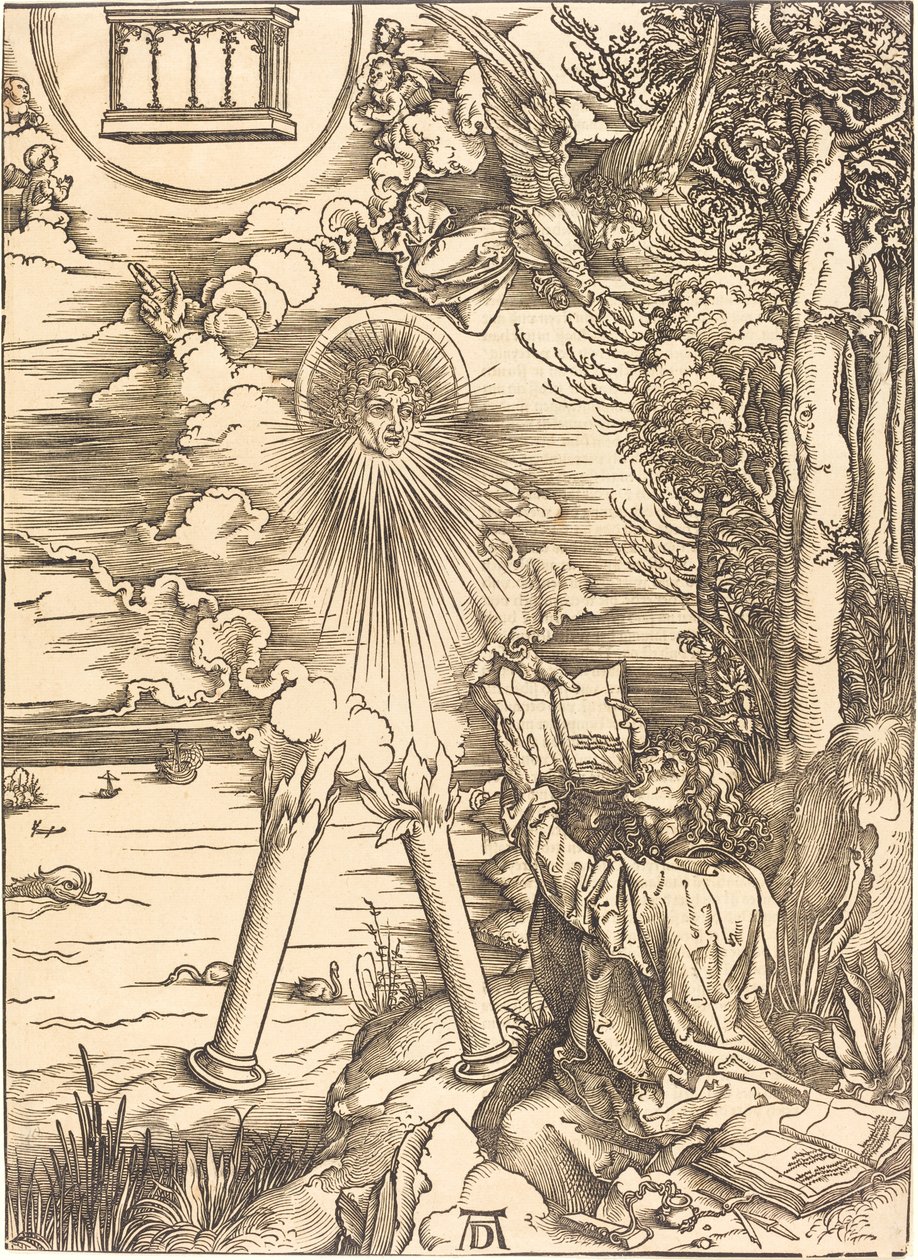 Der heilige Johannes verschlingt das Buch von Albrecht Dürer