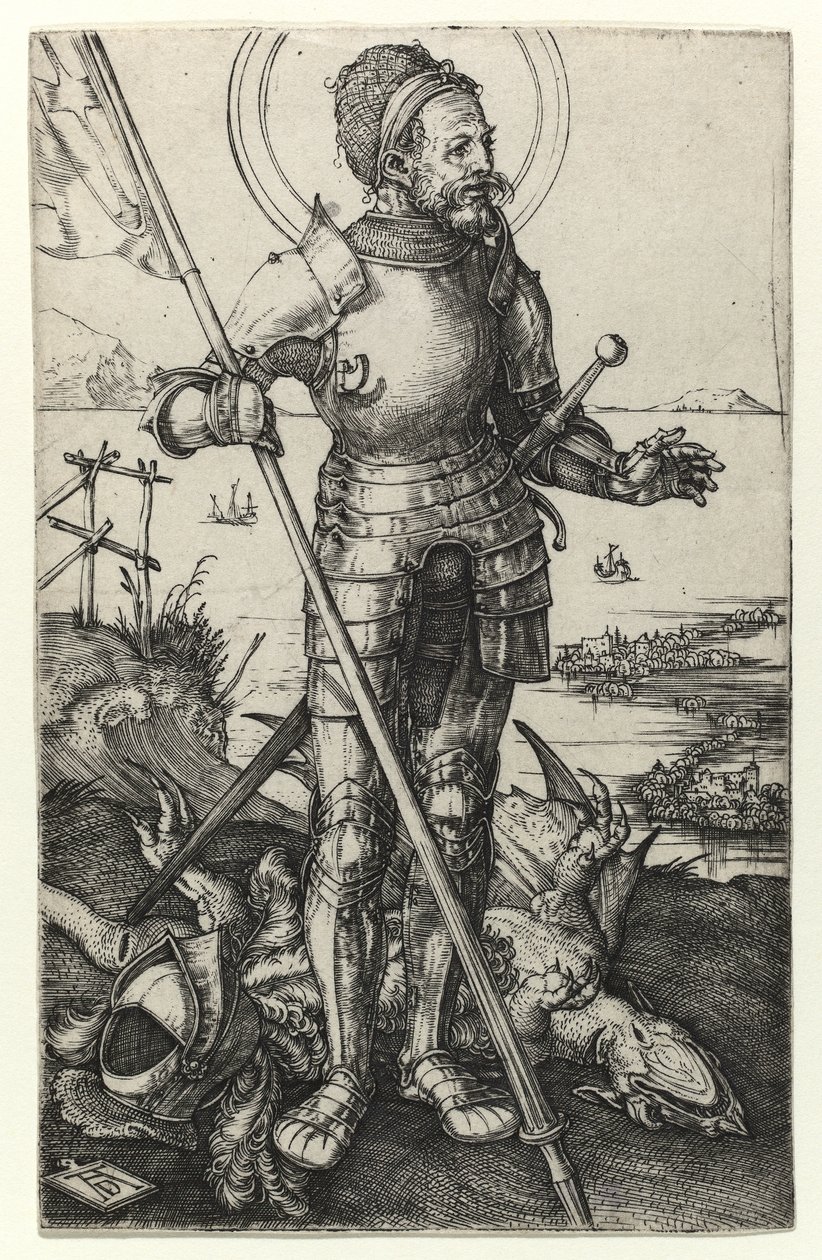 Der Heilige Georg stehend von Albrecht Dürer