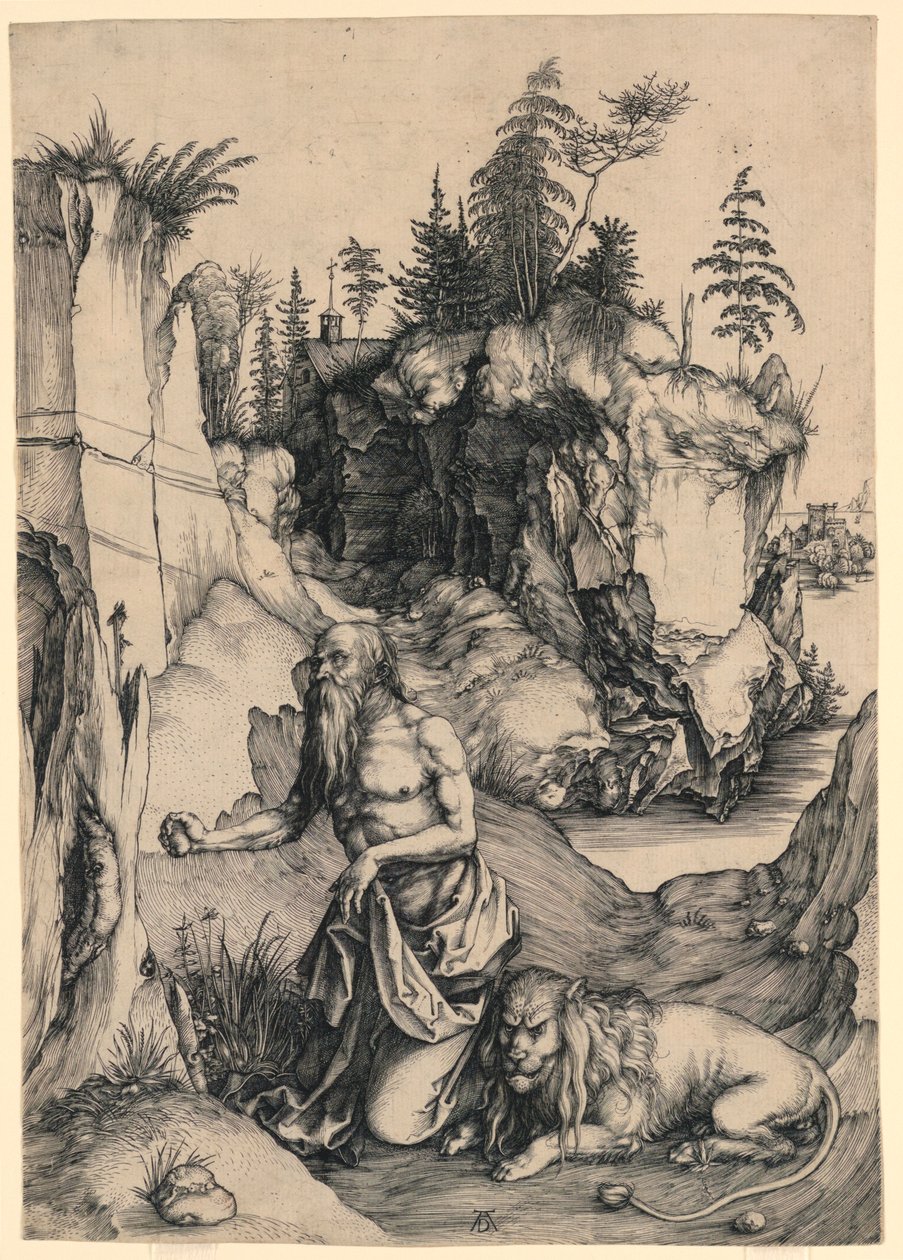 Der heilige Hieronymus in Buße von Albrecht Dürer