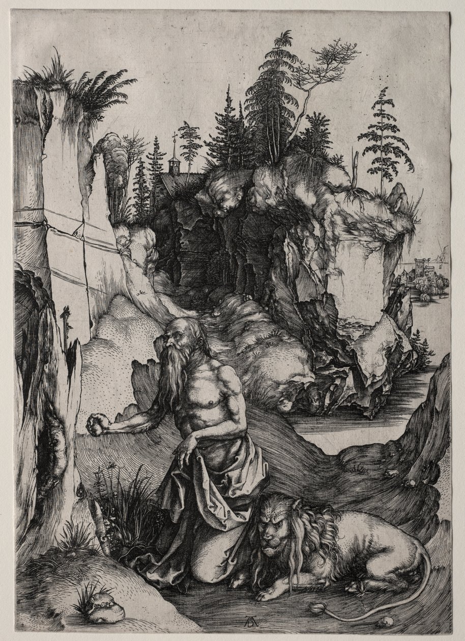 Der heilige Hieronymus in der Buße von Albrecht Dürer
