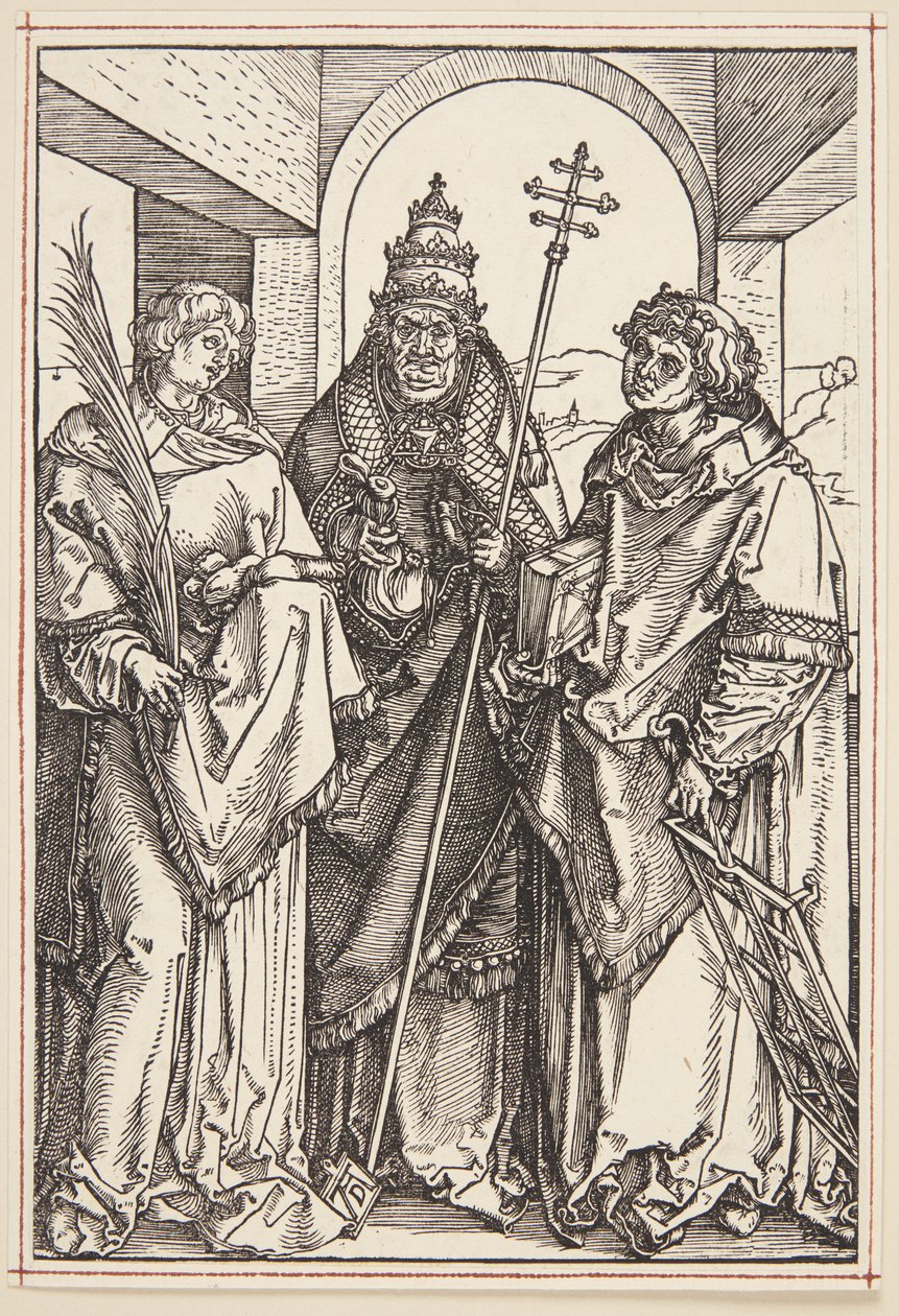 Die Heiligen Laurentius, Sixtus und Stephanus von Albrecht Dürer