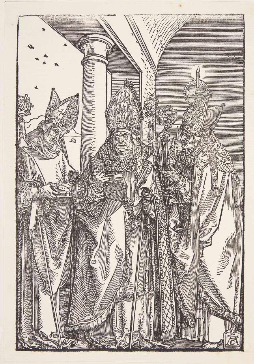 Die Heiligen Nikolaus, Ulrich und Erasmus von Albrecht Dürer