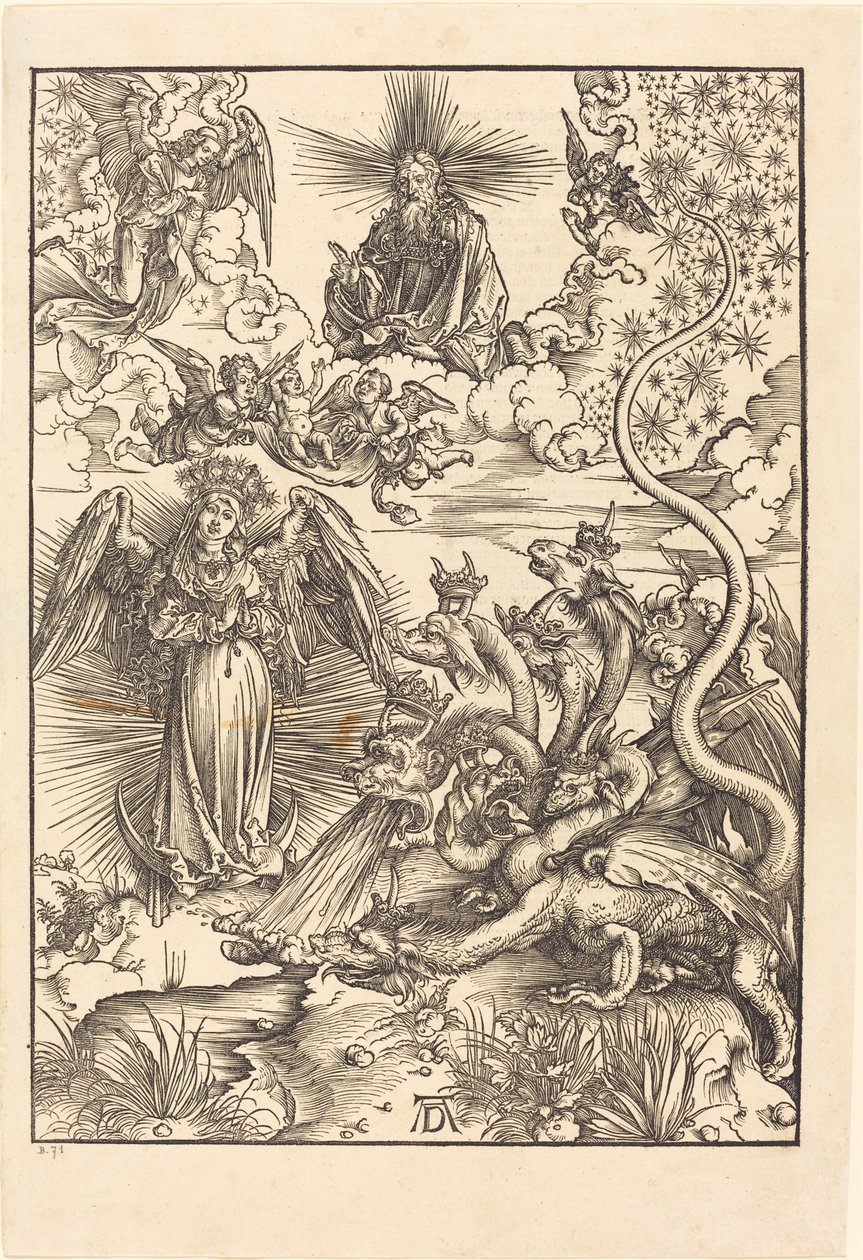 Die apokalyptische Frau von Albrecht Dürer