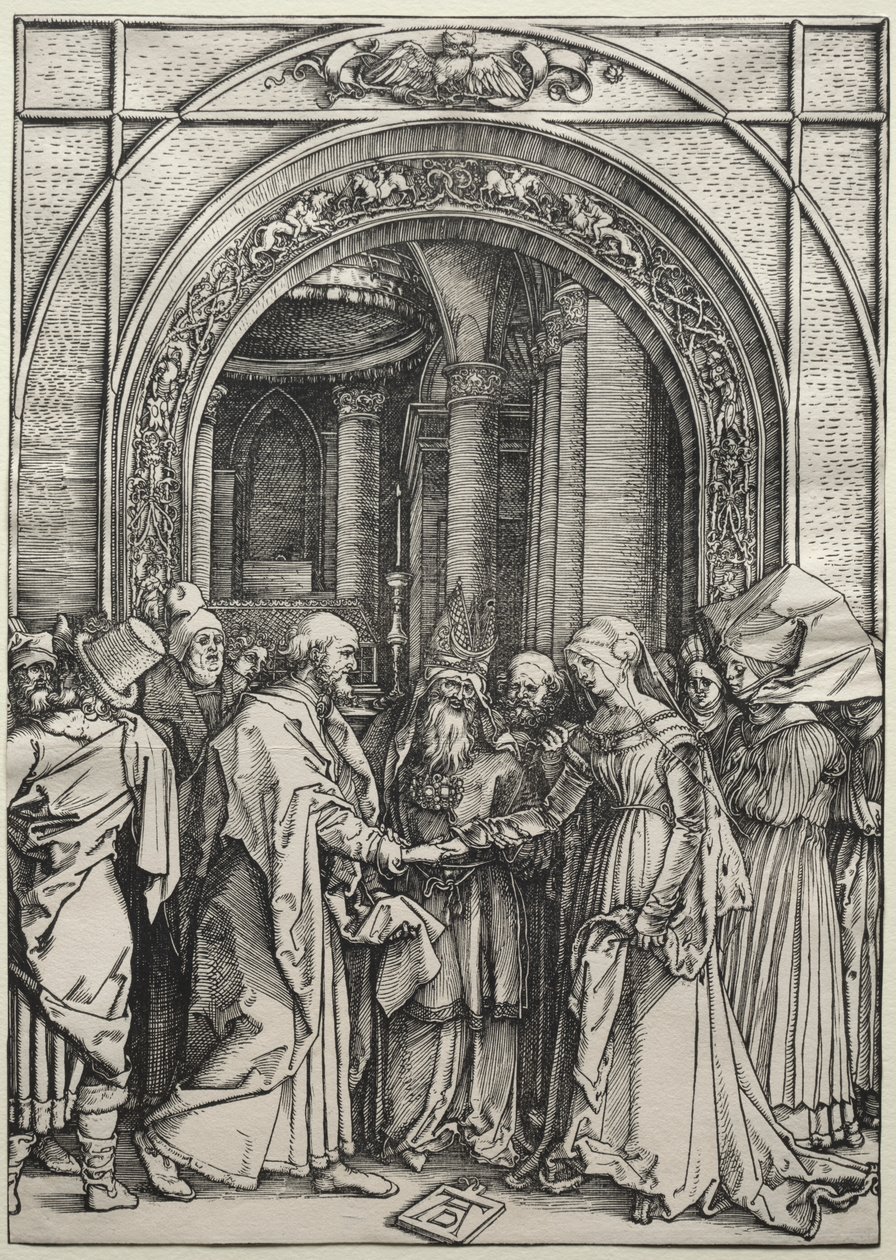 Die Verlobung der Jungfrau von Albrecht Dürer
