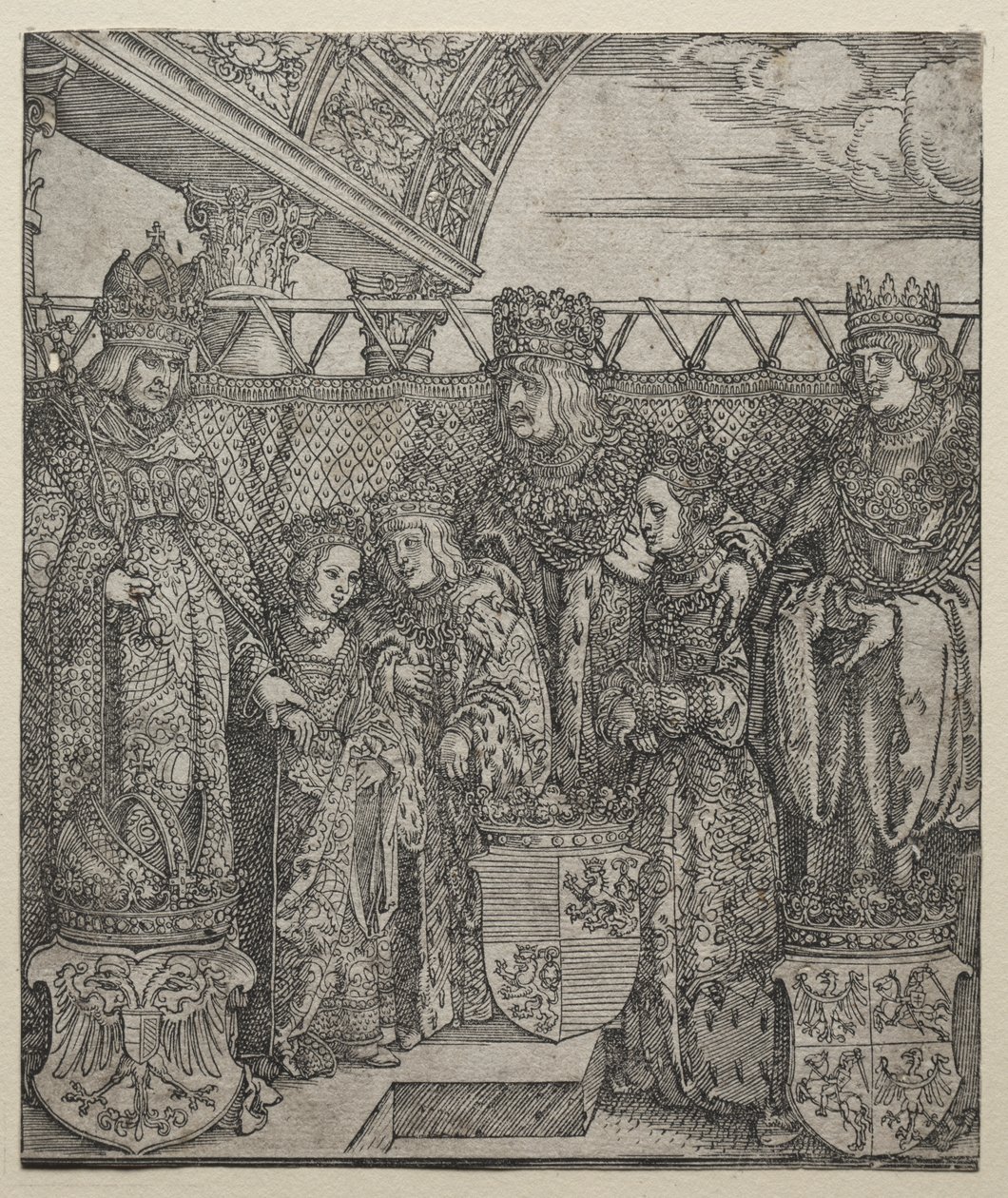 Der Kongress der Fürsten in Wien von Albrecht Dürer