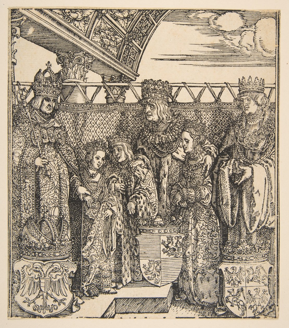 Der Kongress der Fürsten in Wien von Albrecht Dürer