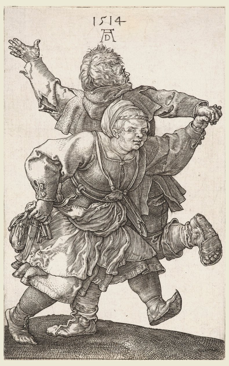 Die tanzenden Bauern von Albrecht Dürer