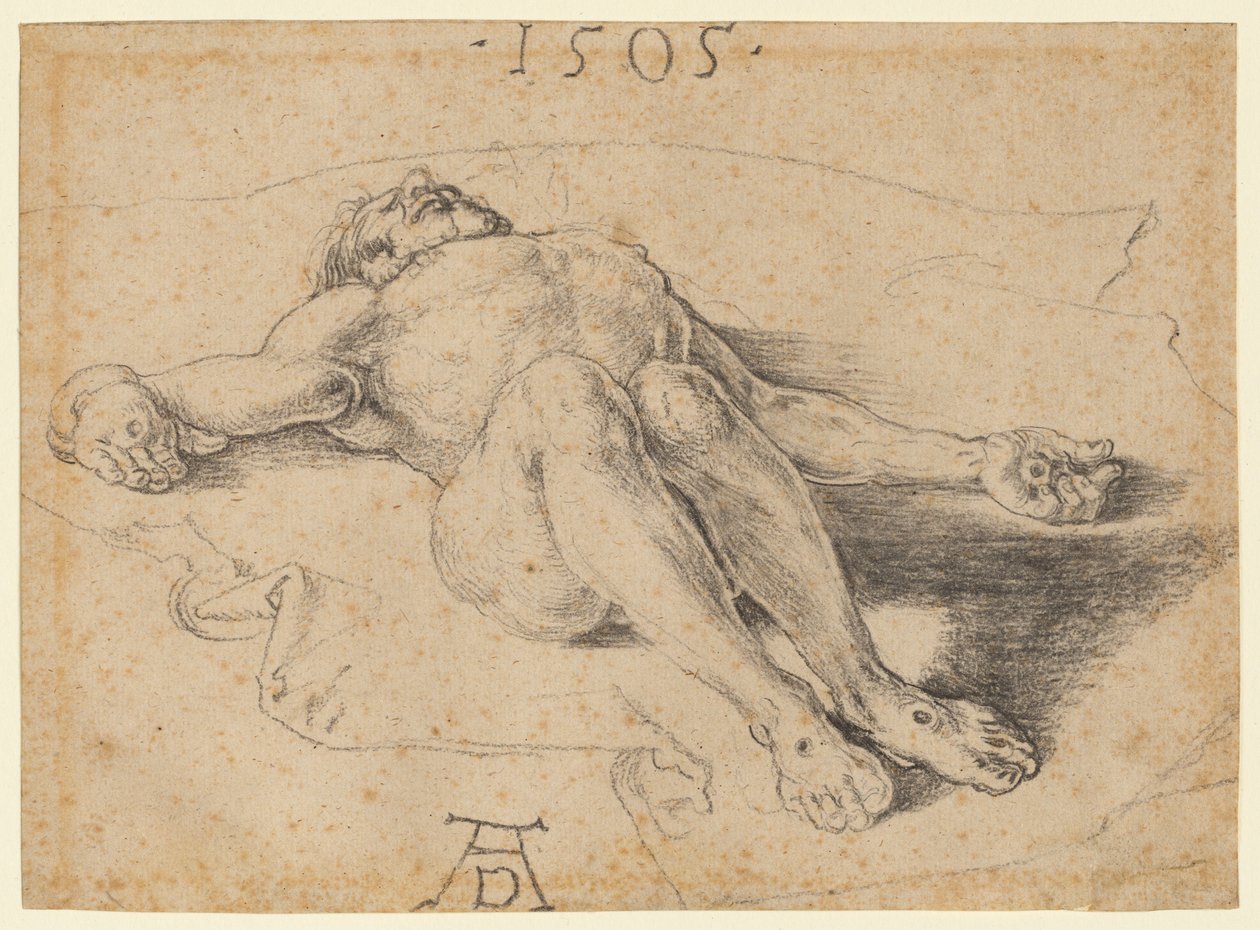 Der tote Christus, 1505 von Albrecht Dürer