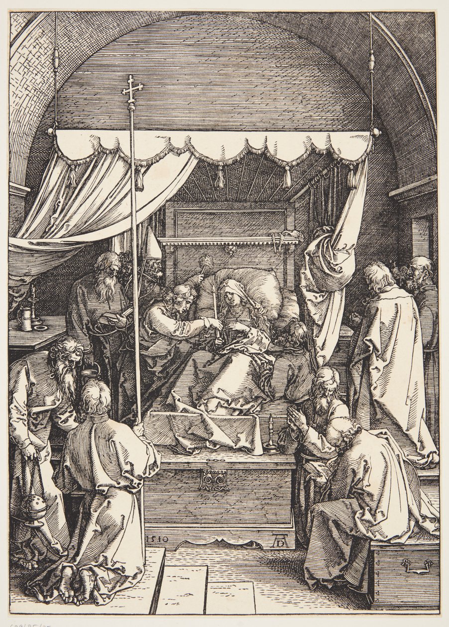Der Tod der Jungfrau von Albrecht Dürer