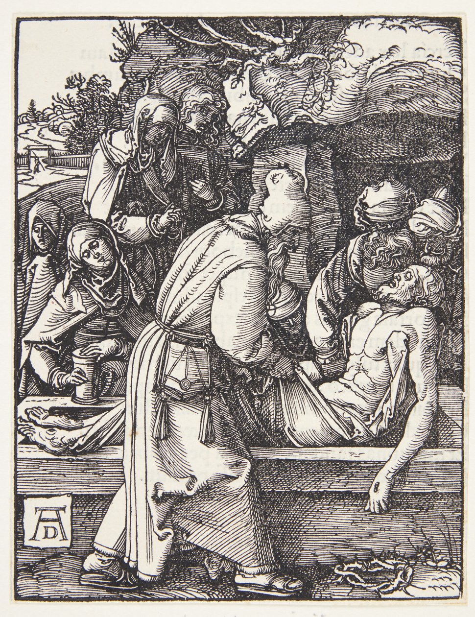 Die Grablegung von Albrecht Dürer