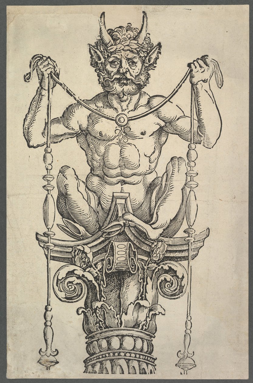 Der große Säulenoberblock von Albrecht Dürer