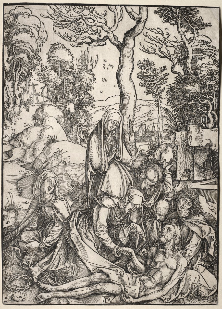 Die Große Passion: Die Klage Christi von Albrecht Dürer