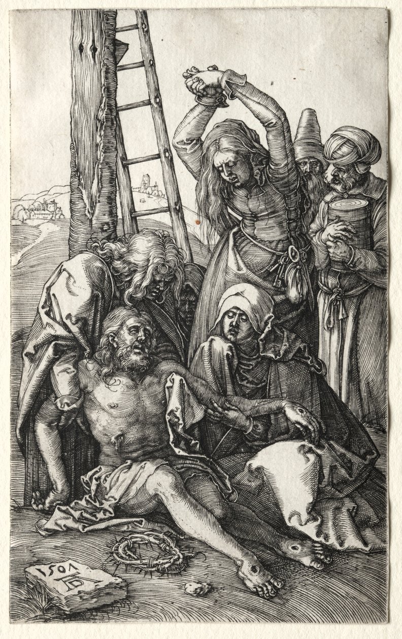 Die Beweinung (1504) von Albrecht Dürer