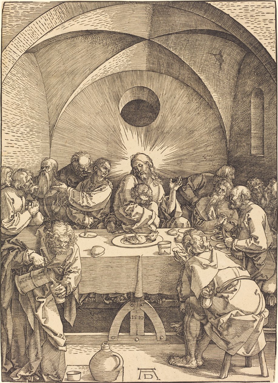 Das letzte Abendmahl von Albrecht Dürer