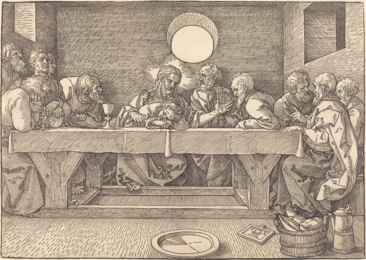 Das letzte Abendmahl von Albrecht Dürer