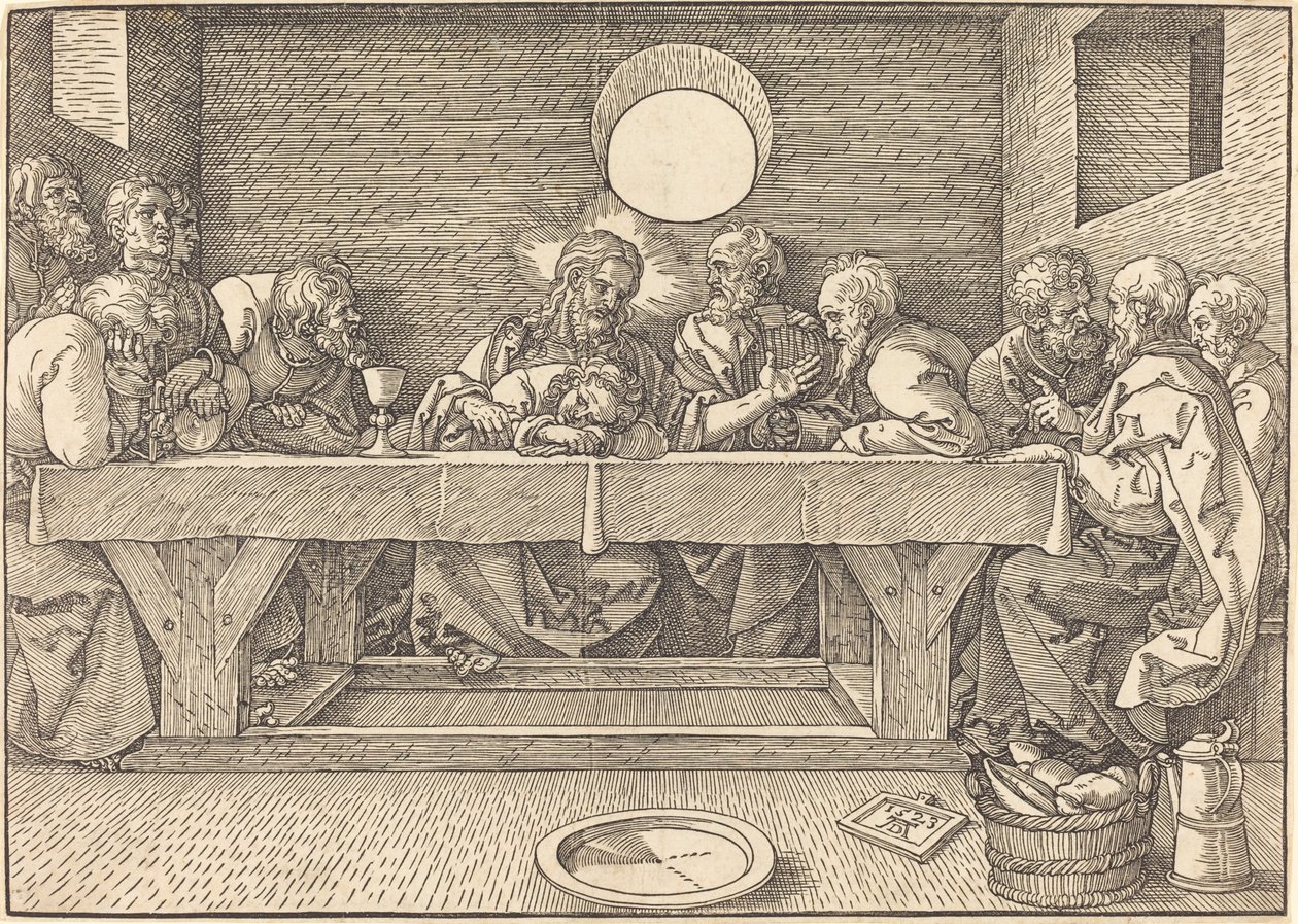 Das letzte Abendmahl von Albrecht Dürer