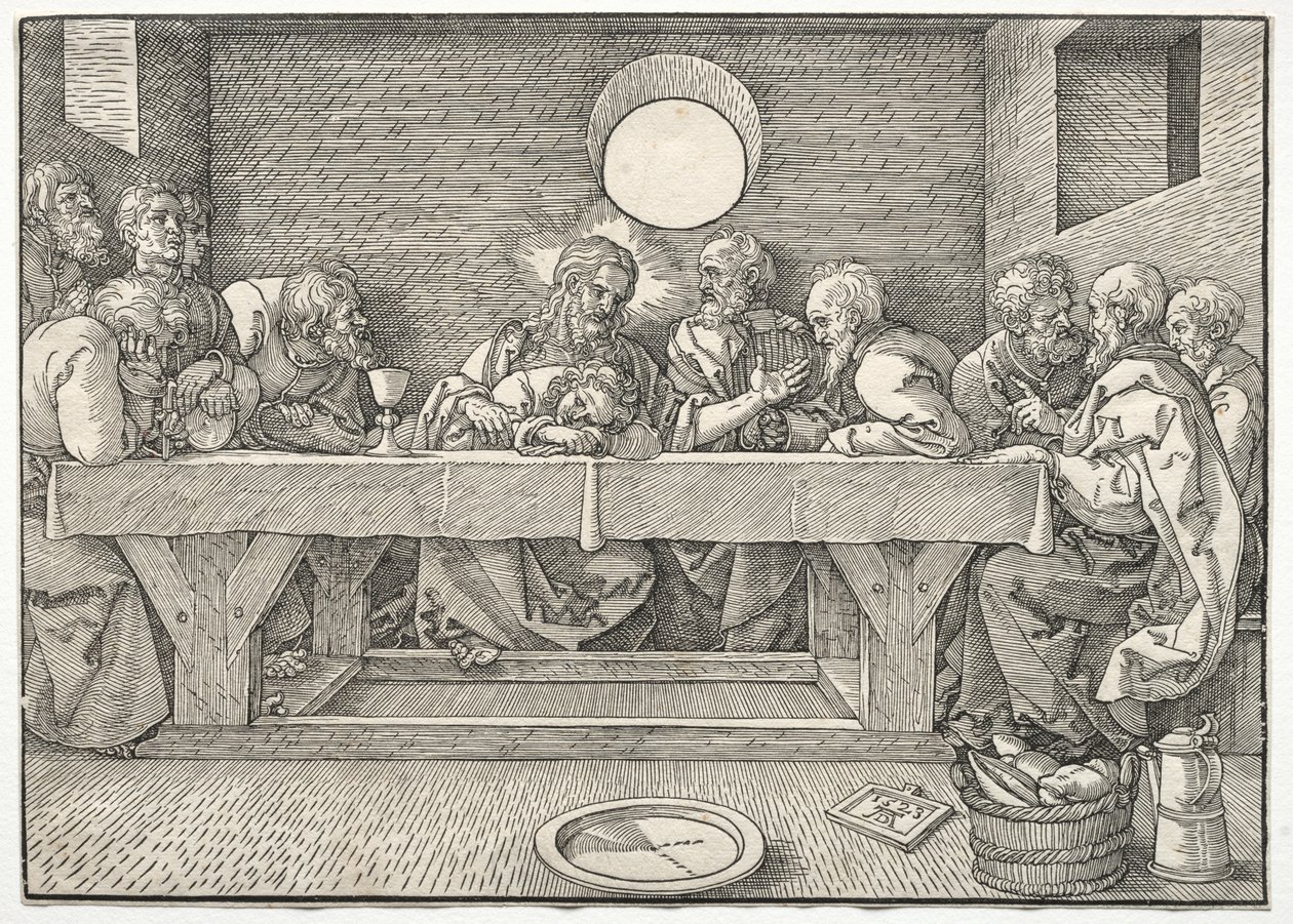 Das letzte Abendmahl von Albrecht Dürer