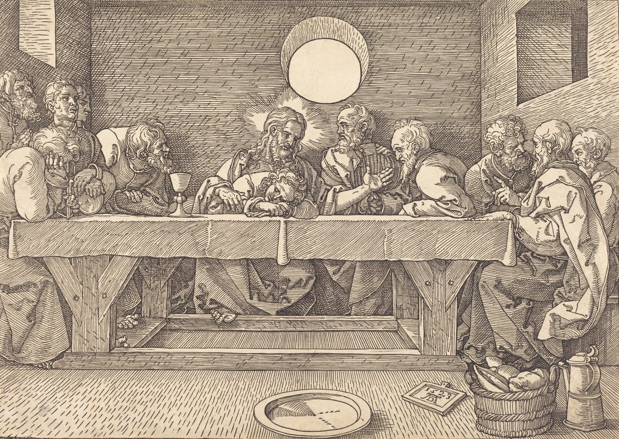 Das letzte Abendmahl von Albrecht Dürer