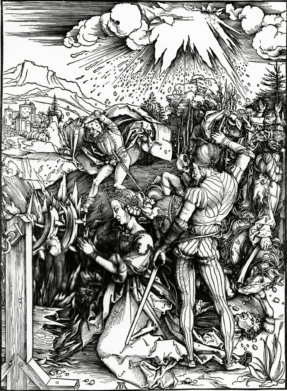 Das Martyrium der hl. Katharina von Albrecht Dürer