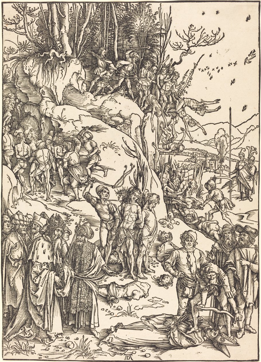 Das Martyrium der zehntausend von Albrecht Dürer