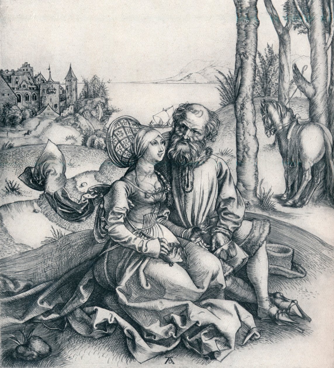 Das Angebot der Liebe, 1495 1906 von Albrecht Dürer