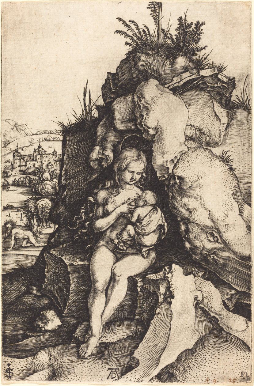 Die Buße des Heiligen Johannes Chrysostomus von Albrecht Dürer