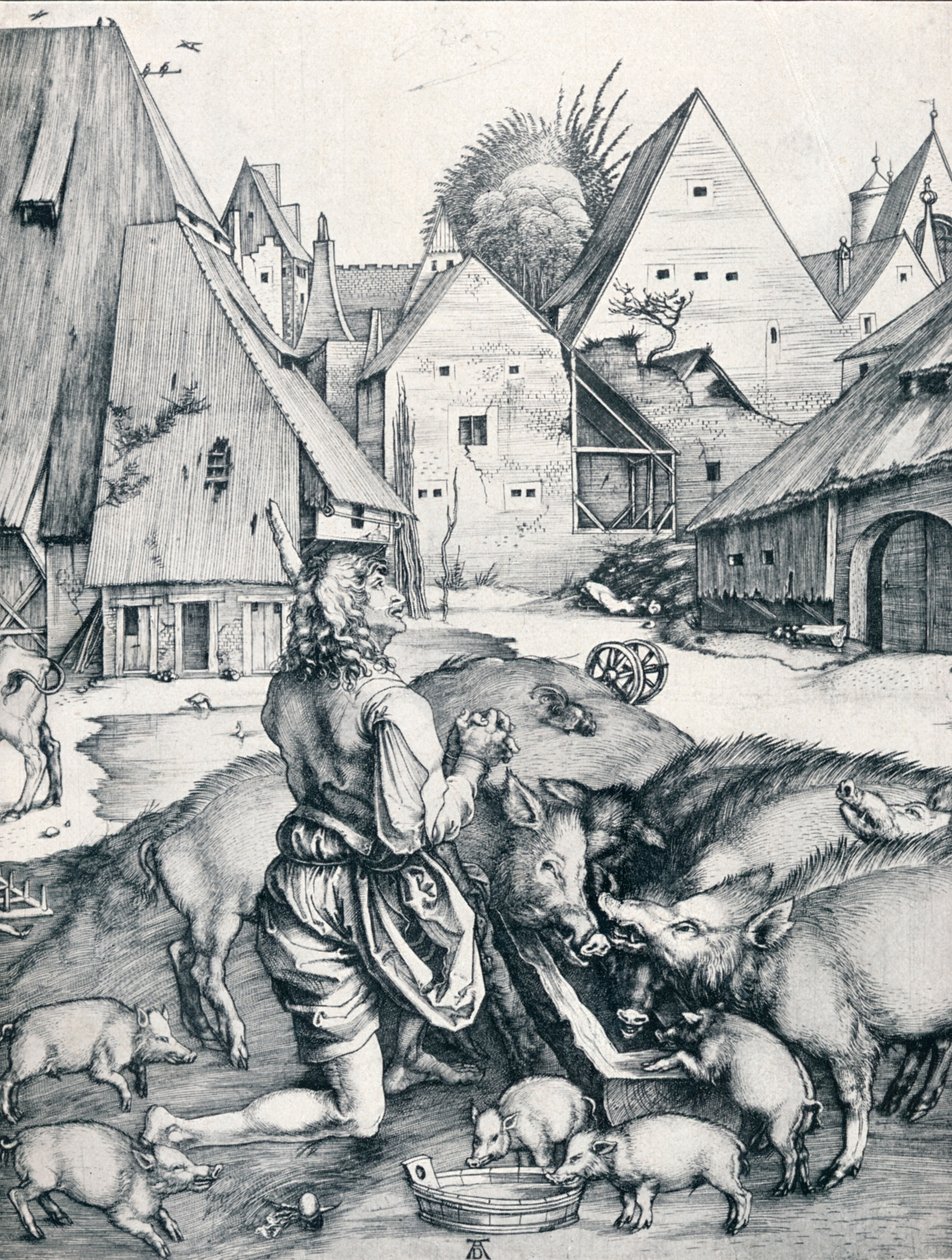 Der verlorene Sohn, 1495 von Albrecht Dürer