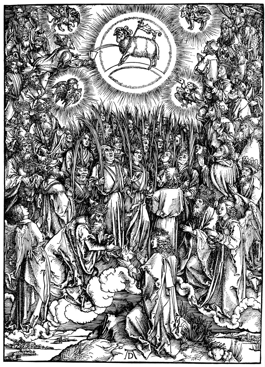 Die Offenbarung des Johannes Apokalypse, ca. 1498 von Albrecht Dürer