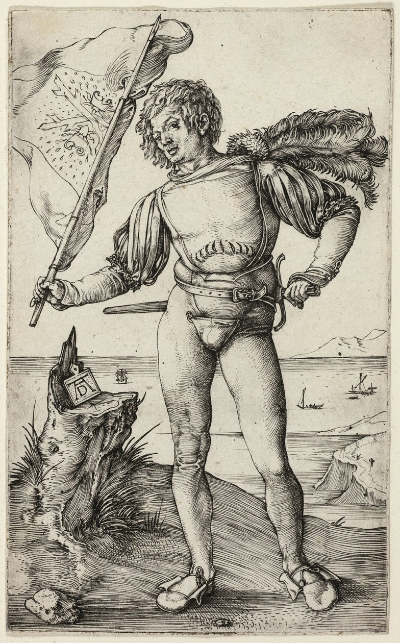 Der Fahnenträger von Albrecht Dürer