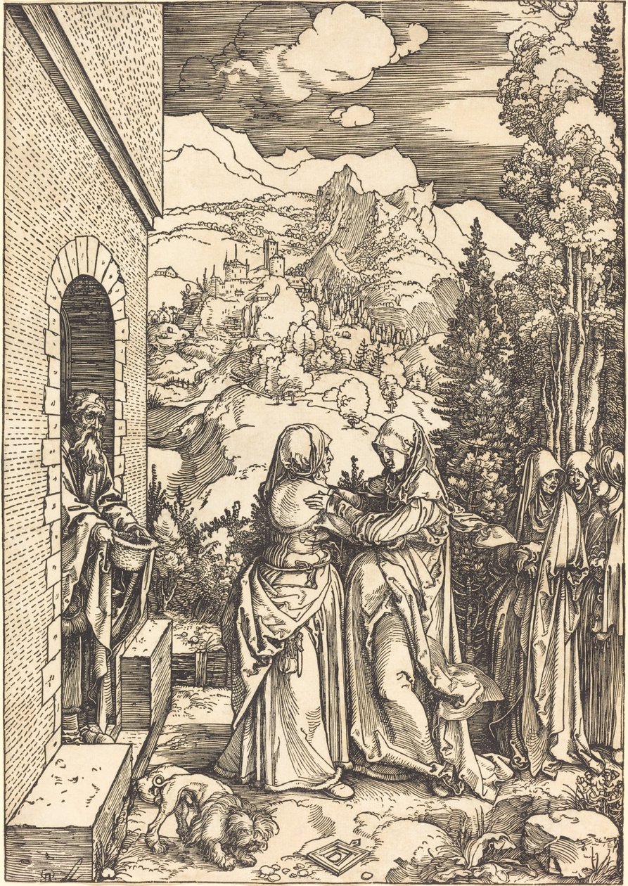 Die Heimsuchung von Albrecht Dürer