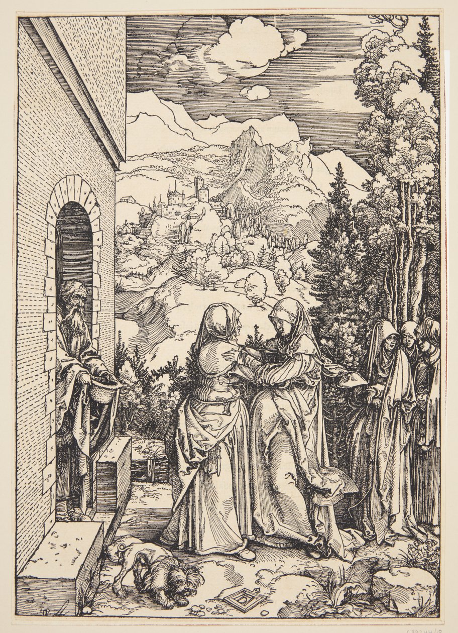 Die Heimsuchung von Albrecht Dürer