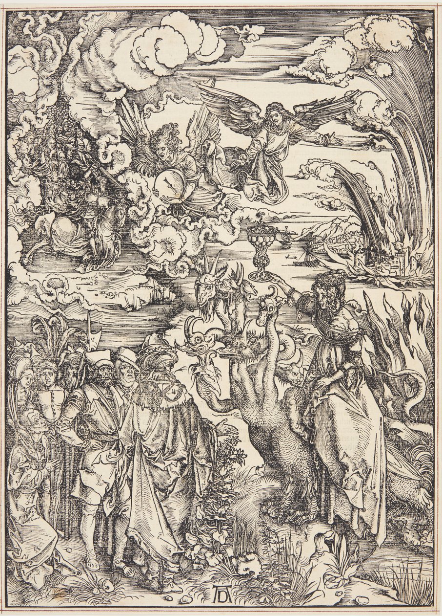 Die Hure Babylon von Albrecht Dürer