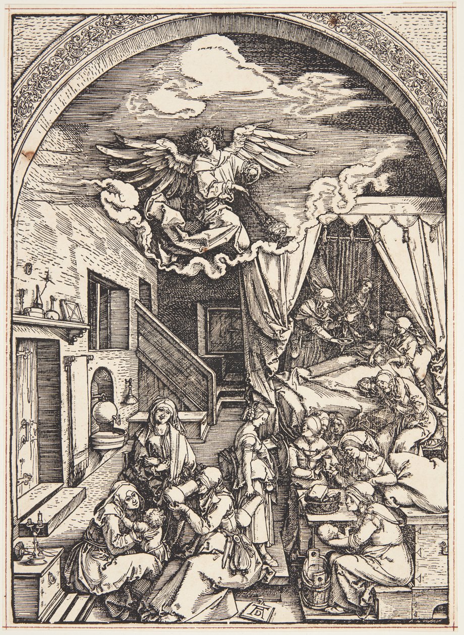 Die Geburt der Jungfrau von Albrecht Dürer