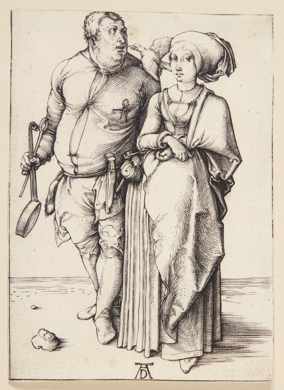 Der Koch und seine Frau von Albrecht Dürer