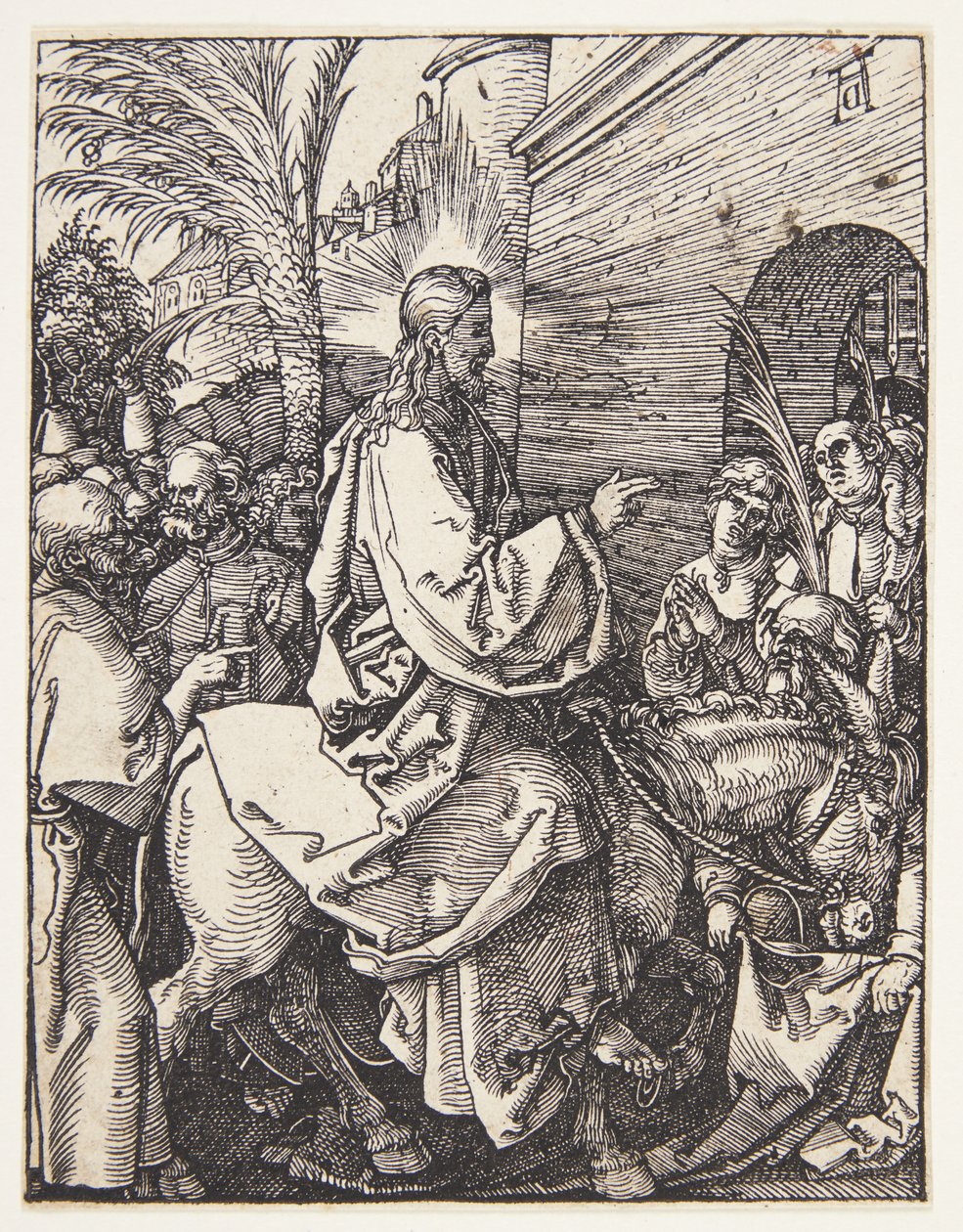 Der Einzug in Jerusalem von Albrecht Dürer