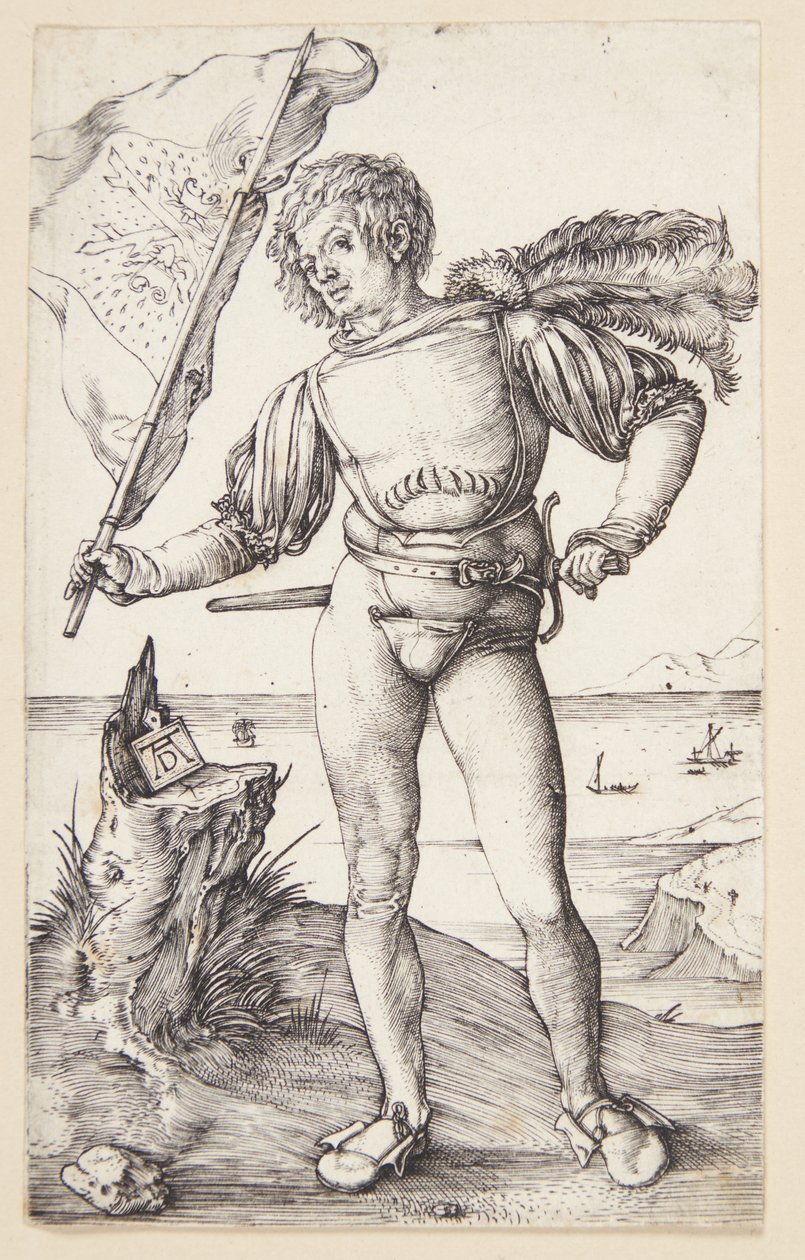 Der Fahnenträger von Albrecht Dürer