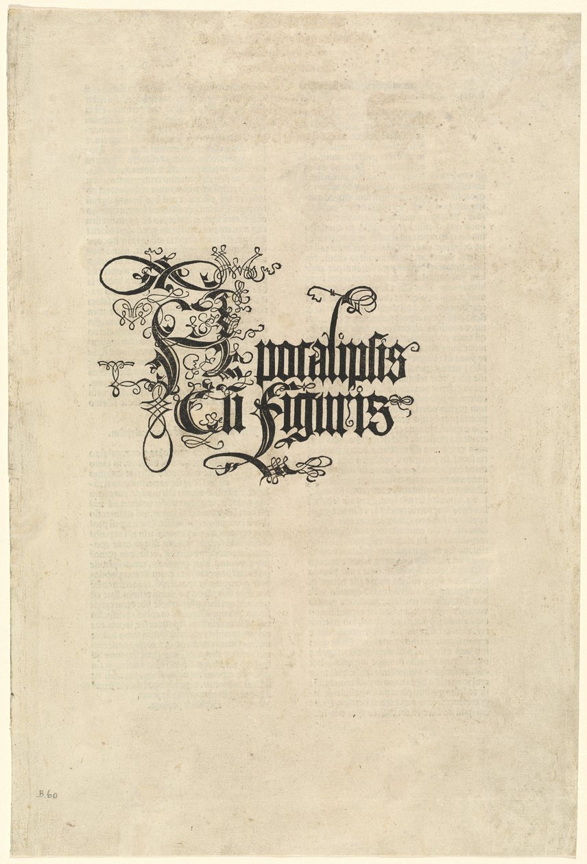 Titelseite von Albrecht Dürer