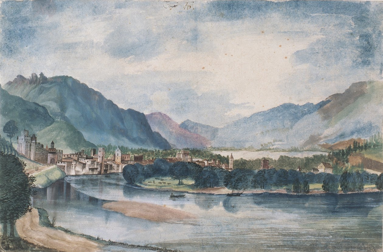 Blick auf Trento von Albrecht Dürer