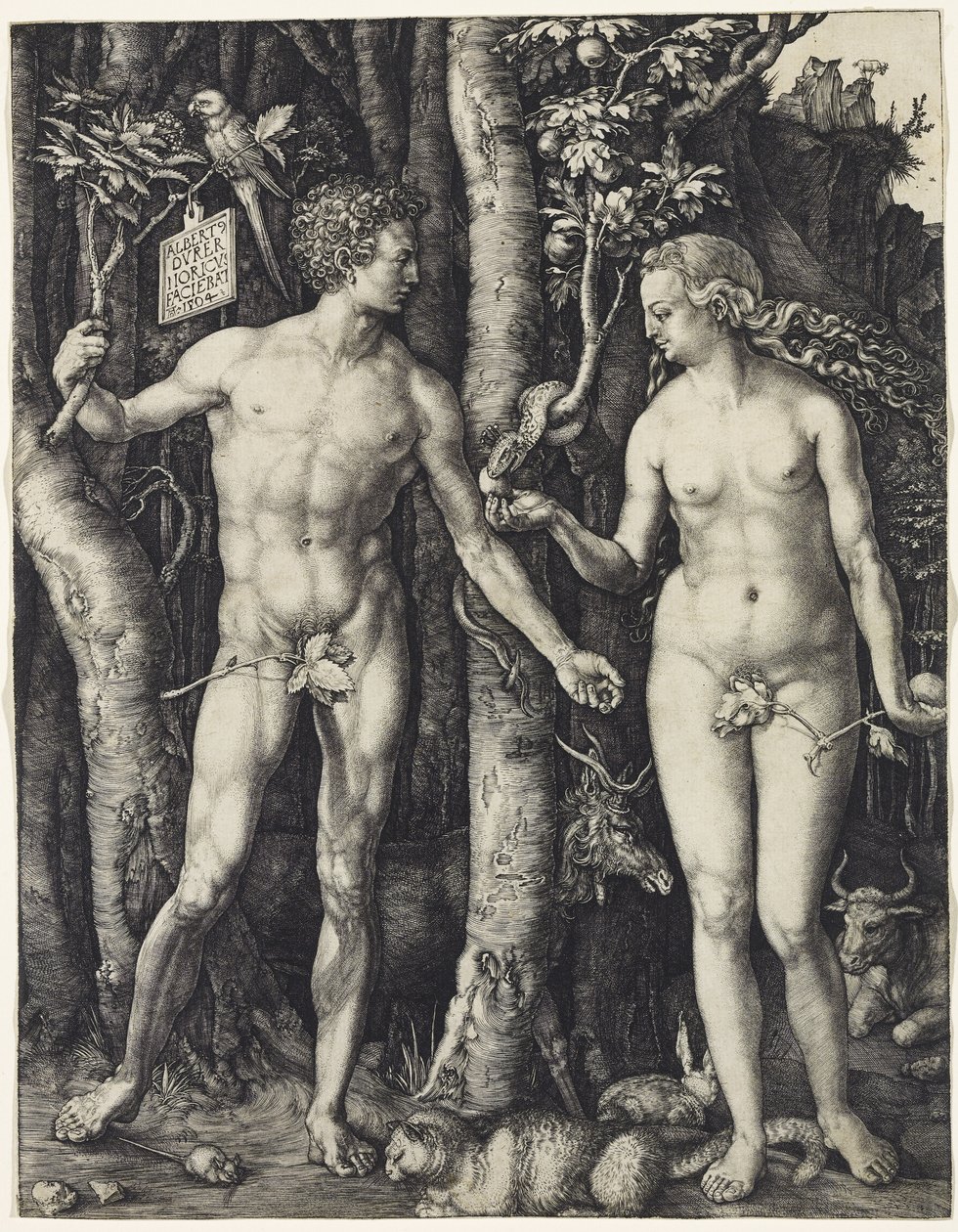 Adam und Eva von Albrecht Dürer