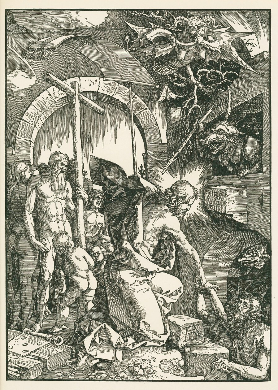 Christus in der Vorhölle von Albrecht Dürer or Duerer