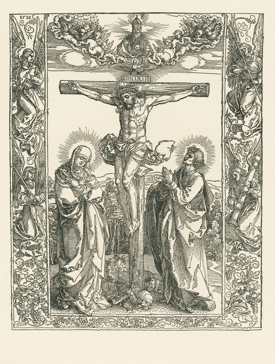 Christus am Kreuz von Albrecht Dürer or Duerer