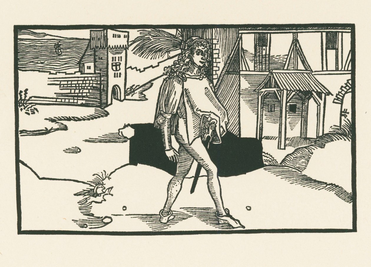 Phaedria, um 1492-93 von Albrecht Dürer or Duerer