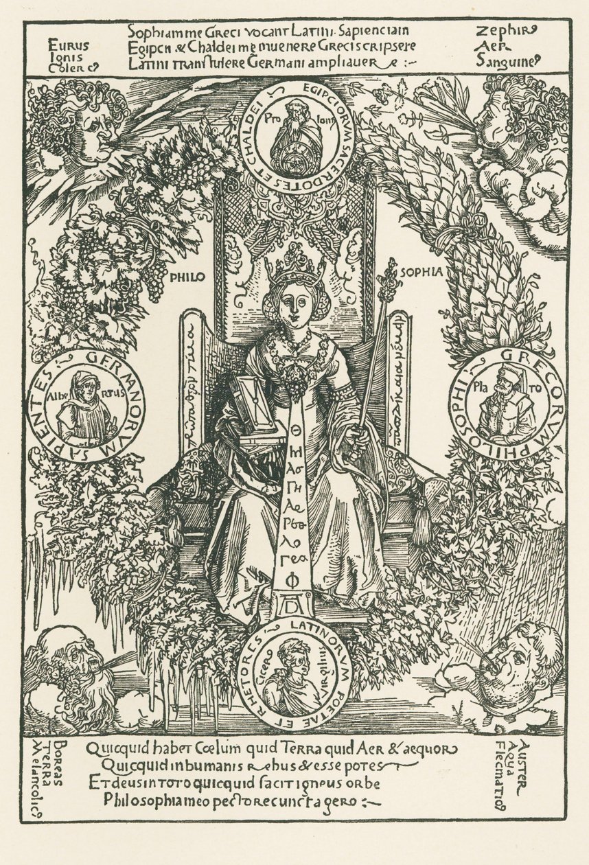 Philosophie von Albrecht Dürer or Duerer