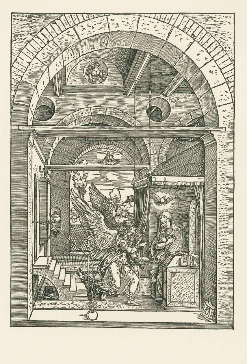 Die Verkündigung, um 1503 von Albrecht Dürer or Duerer