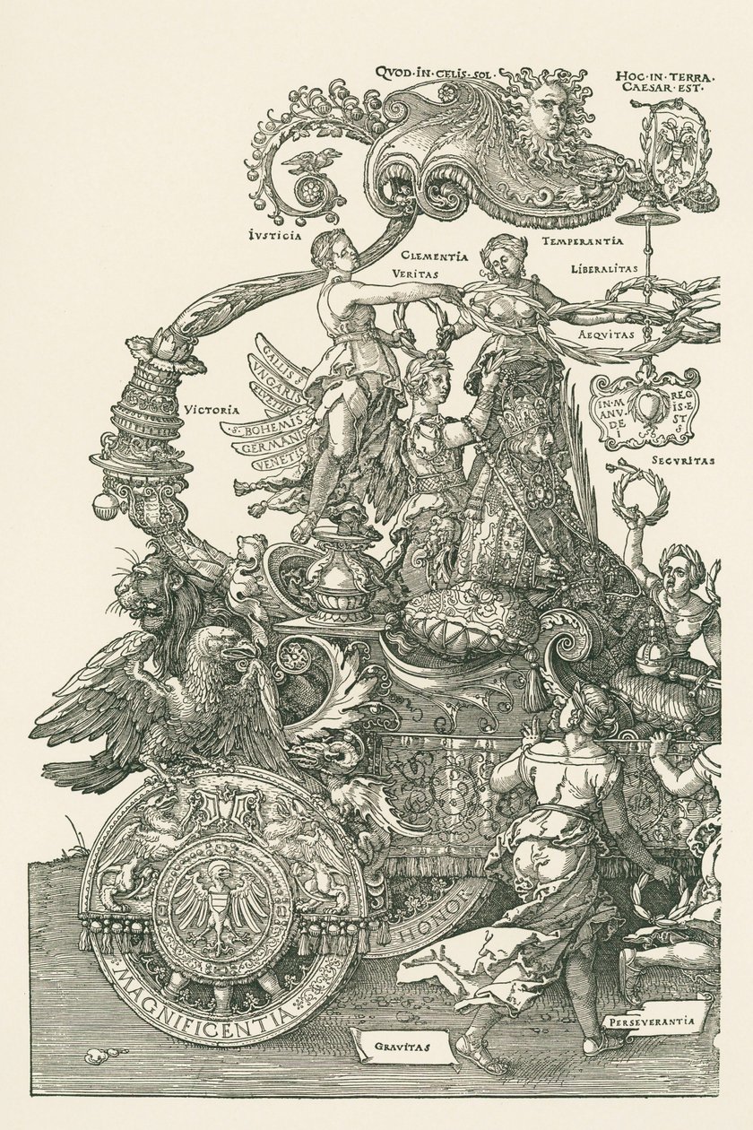 Der große Triumphwagen von Albrecht Dürer or Duerer