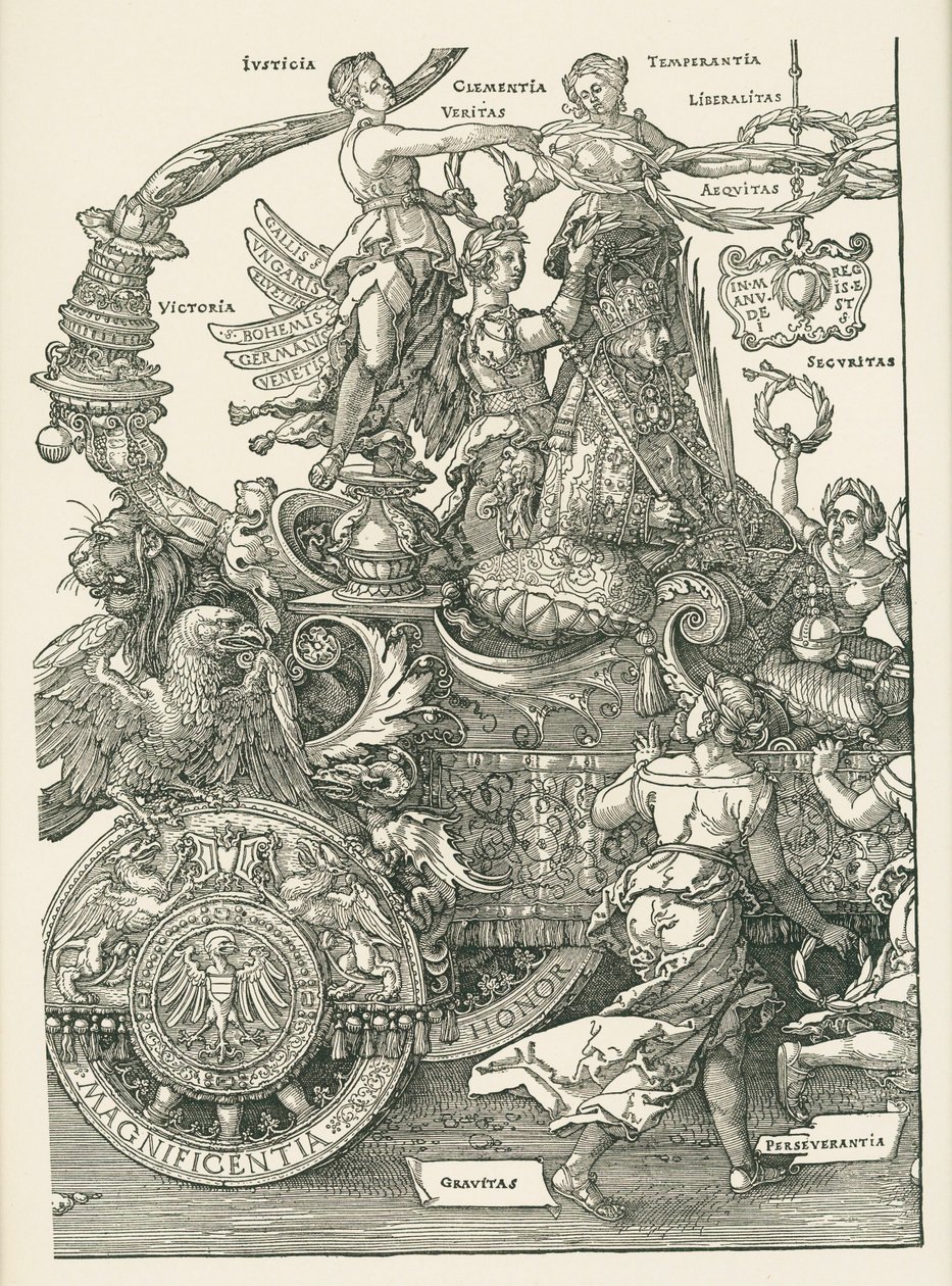 Der große Triumphwagen von Albrecht Dürer or Duerer