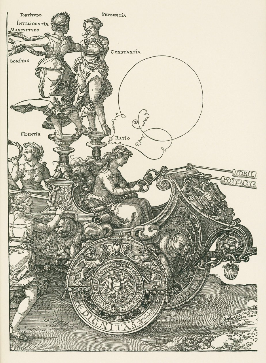 Der große Triumphwagen von Albrecht Dürer or Duerer