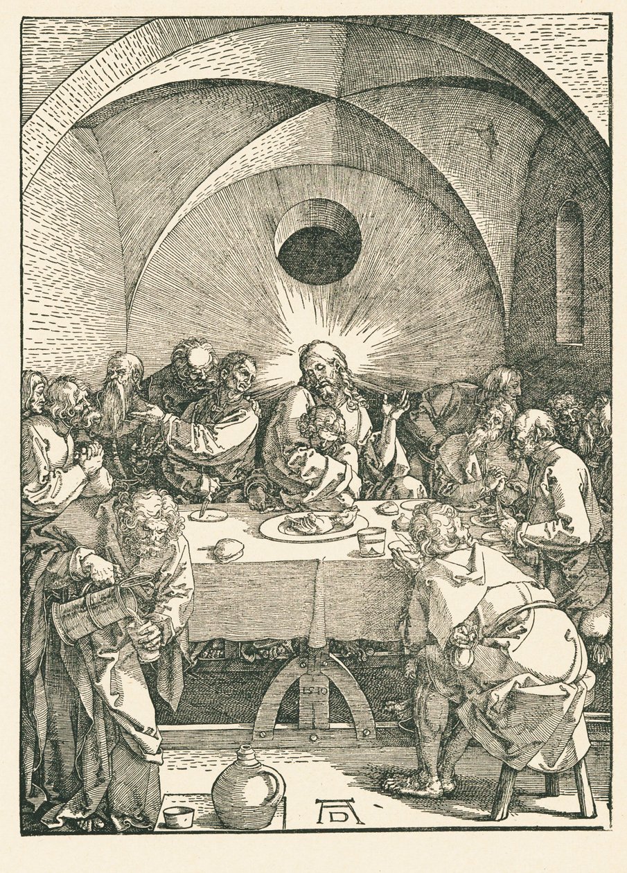 Das letzte Abendmahl von Albrecht Dürer or Duerer