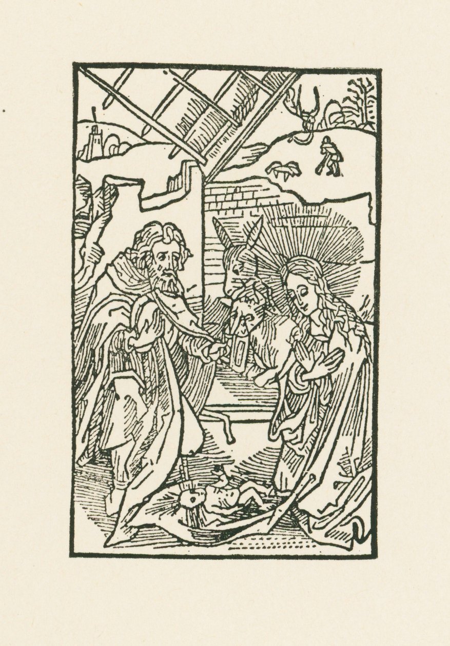 Die Geburt Christi von Albrecht Dürer or Duerer