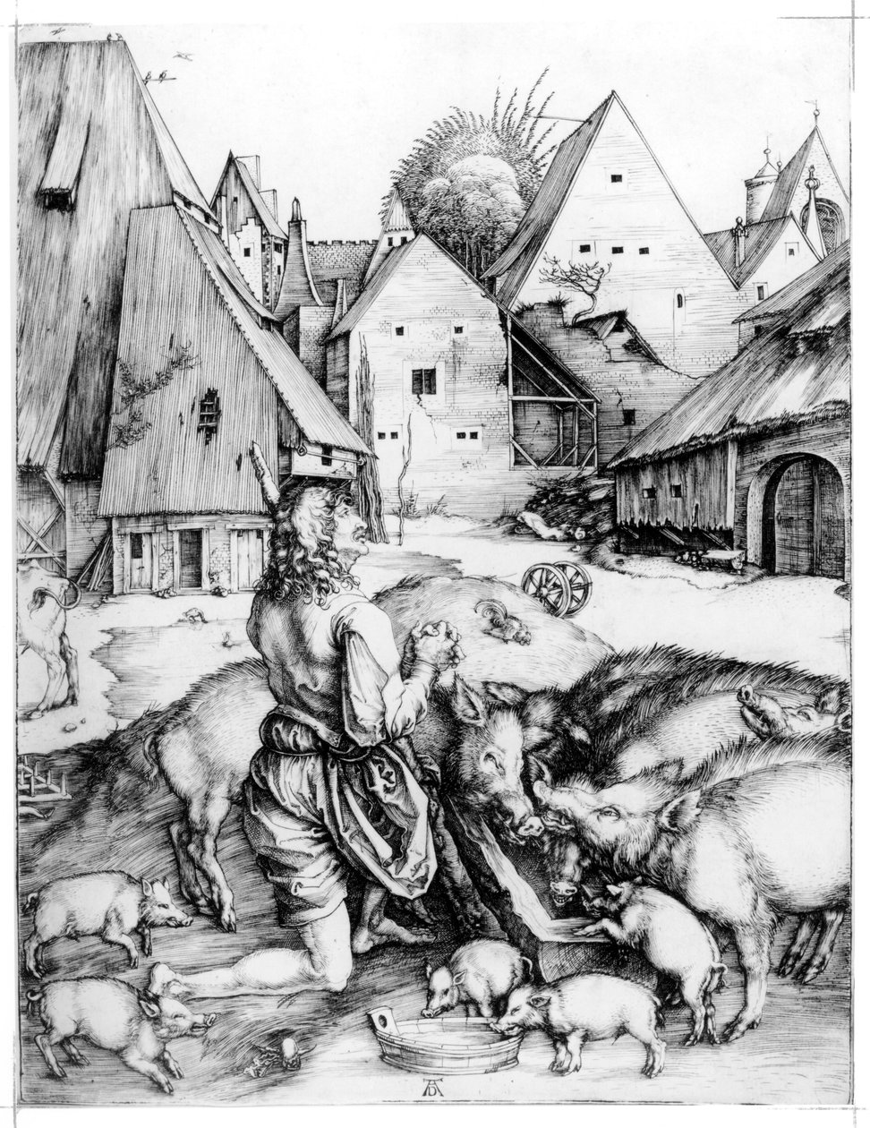 Der verlorene Sohn von Albrecht Dürer